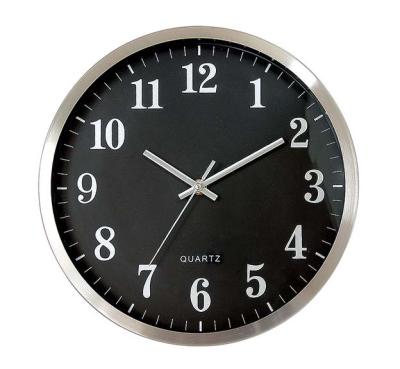 China Modern CREATIVE 12 Inch Metal Wall Clock Home Decor for sale