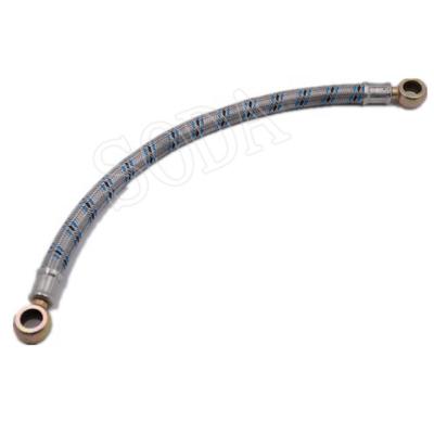 China MTZ Agricultural Machinery Parts MTZ Tractor 0.4m Braided Steel Fuel Hose for sale