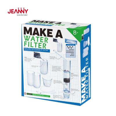 China Original Design by Jeanny The Other Stem Learning Kits Science Educational Projects DIY Build A Water Filter Water Educational Toys for sale