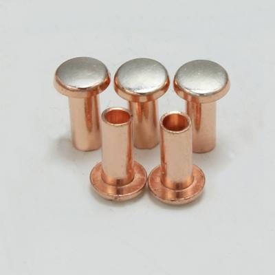 China Rohs Approval BIMETALLIC CONTACT RIVET FOR LOWER and UPPER TERMINAL OF MICRO SWITCH for sale