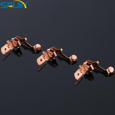 China Industrial Electrical Switches Accessories Metal Stamping Parts For Sockets Silver Contact Rivets Contact Points Contact Tips For Horns for sale