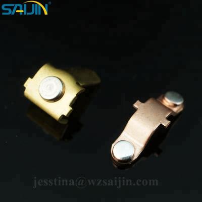 China DC Switches Copper Bimetallic Electrical Stamping Part For Multi Function Switch 13A for sale