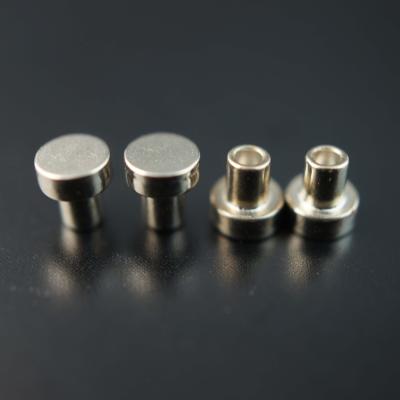 China Electronic Copper Tungsten Point Contact Tungsten Products Tungsten Contact Electrical Contact for sale