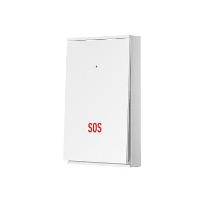 China Staniot Customized 433Mhz B100-SOS Emergency Button Door Bell Wireless Smart Home Security Protection Tuya Kit Video Doorbell 48*76*11mm for sale