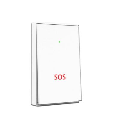 China Staniot 433Mhz SOS Doorbell Tuya Smart Doorbell Wireless Emergency Bell Button for Home Burglar Security Alarm System 48*76*11mm for sale