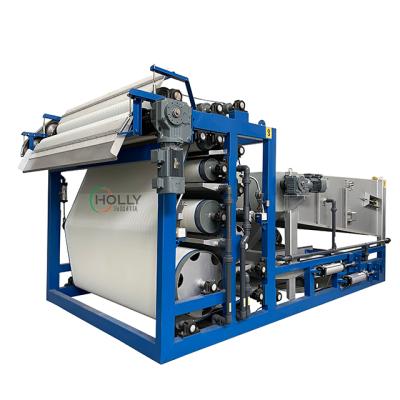 China Sewage Dewatering Dewatering Handling Machine Sludge Belt Filter Dewatering Machine DNY for sale