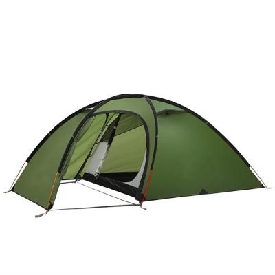 China Sale 4 Person Camping Tent Outdoor Tent Type Extended Waterproof Portable Double Layer Camping Top Support Customized for sale