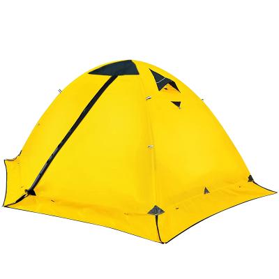 China Warm Extended Type Insulate 2 Person Tent Winter Camping Hiking Picnic Tents Cold-resistant UV50+ Waterproof Tent for sale