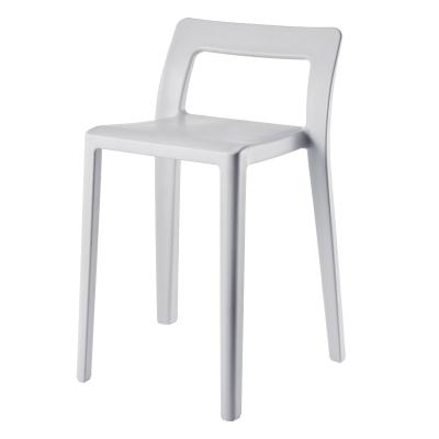 China Silla De Plastico Restaurant Stackable Single Rest Stackable Chairs Dining Nordic White Modern Plastic PP Chair for sale