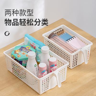 China Plastic Organizer Baskets Multifunctional Mesh Storage Basket With Handle by Sustainable Canasta De Almacenamiento Pp for sale