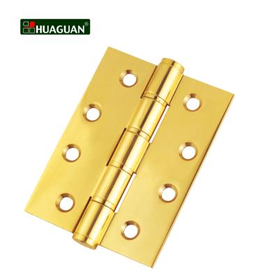 China Contemporary Home Shower Mini 4 Inch Pin Brass Screw Wooden Door Hinge for sale