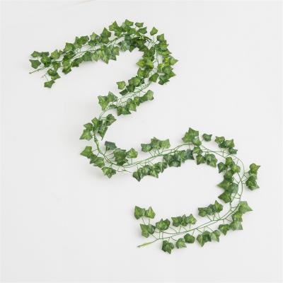 China Europe 2 Meters Leaf Vine Green Dill Leaves Artificial Plants For Home Decoration Accessories Wedding Accessories Bridal Clearance for sale