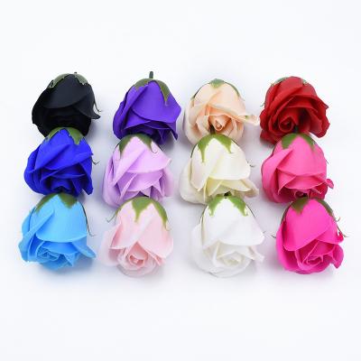 China 1Pcs/Lot Europe Artificial Flowers Roses Decoration Accessories Christmas Wedding Home Flower Wall Dress Diy Gift Box Album for sale