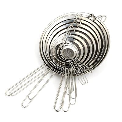 China Sustainable Kitchen Household Can Be Good Wholesale Hot Selling Stainless Steel Mesh Strainer for sale