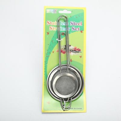 China Sustainable Sustainable Promotion Good Quality Filter Fine Mesh Strainer Stainless Steel Cheap for sale