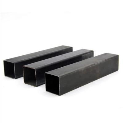 China High Standard Hollow Section Large Diameter Carbon Black Square Tube for sale