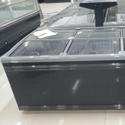 China Single-Temperature Supermarket Combo Island Freezer For Commercial Frozen Food Freezer Refrigerator for sale