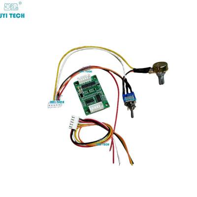 中国 Max Current 3A, 12V/24V Brushless DC Motor Driver PWM Control For Sensorless BLDC Motor with connector wires 販売のため