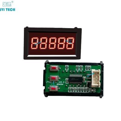 China Tacómetro de señal de pulso de tamaño pequeño de cinco dígitos Juyi DC módulo de visualización de velocidad del motor sin escobillas del conductor en venta