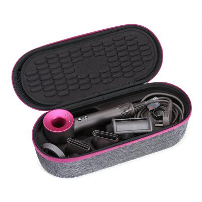 China Hard Shell Case EVA Travel Carrying Hair Dryer Case Large Capacity Dustproof Shockproof Waterproof for Dyson for sale