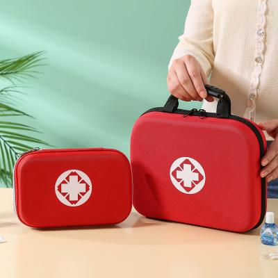 China Cheap Friendly Hard First Aid Kit Case EVA Medical Case With Zipper Good Quality Wholesale Dustproof Shockproof Waterproof for sale