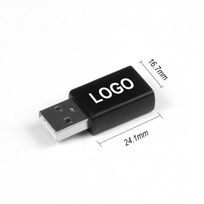 China Aluminum Mobile Phone Usb Data Blocker For Protecting Privacy While Charging for sale