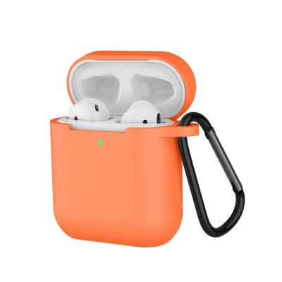 China For New Hot Selling Silica Gel Earphone Colorful Color Soft Fashionable Earphone Cover For Airpods for sale