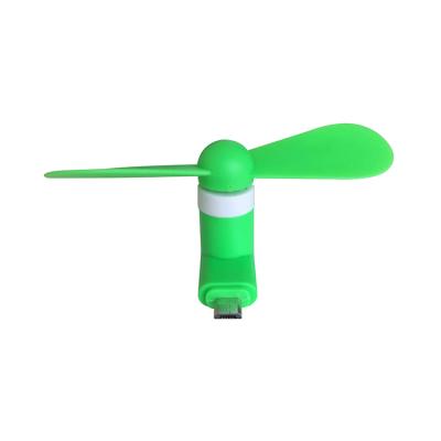 China Custom Outdoor Micro Portabl Logo Small Handheld Low Watt Air Cooling Portable Phone Fan for sale