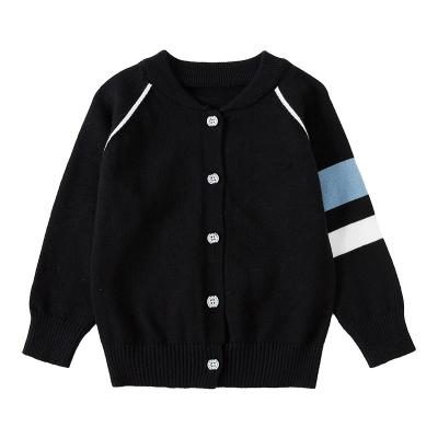 China Wholesale new anti-shrink toddler high quality cotton knit casual sweater outerwear boys cardigan button up toddler knit sweater cardigan for sale