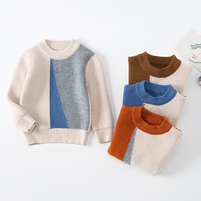 China Baby Sweaters High Quality Anti-Shrink O-Neck Casual Knitted Sweater Long Sleeve For 1-5Y Boys Toddler Girls Infant Pullover Sweater for sale