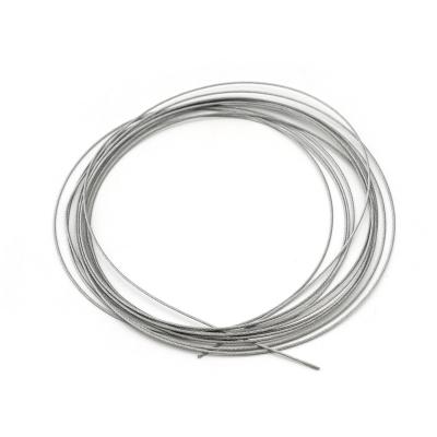 China PACKING Sea Fishing 7*7 Galvanized Steel Wire Rope Leader Line Fishing Cable Anti-bite Rope for sale