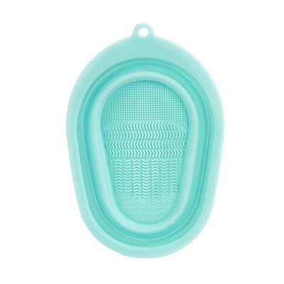 China New Product Silicone Tool Makeup Brush Cleaner Hot Selling Silicon Cleaner Mat for sale