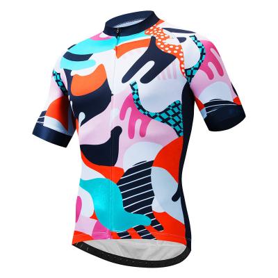 China Breathable OEM Manufacturer Price Cycling Jersey Mens Cycling Clothes Pro Cycling Tops for sale