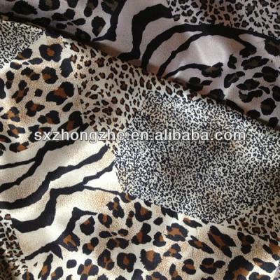 China Anti-Static Stretch Satin Silk Print Fabric For Dress for sale