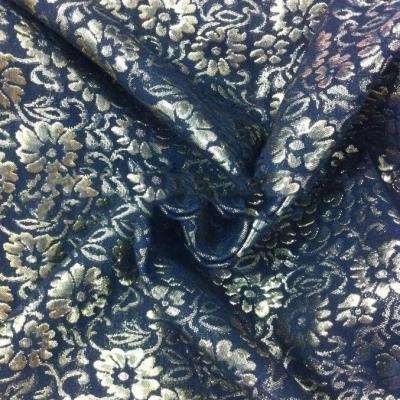 China Other 80% Polyester 20% Rayon Floral Jacquard Fabric For Designing Clothing for sale