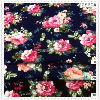 China Wholesale Organic Cotton Baby Clothes Shrink-Resistant Textiles Printed Floral 100% Cotton Fabric Floral for sale