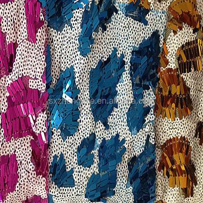 China Sequin Embroidery Anti-Static Fabric for sale