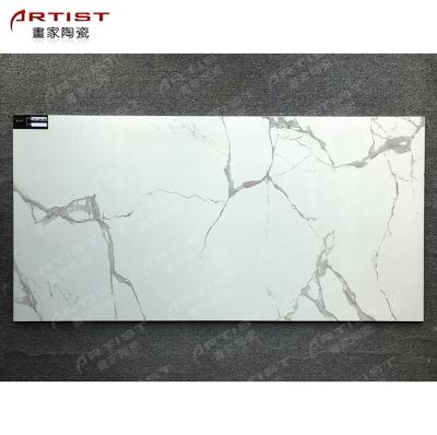 China 1200x600 Discontinued Ceramic Tiles Glazed Tiles Metallic Floor Tile Lowes For Dark Gray Porcelain Polished Glazed for sale