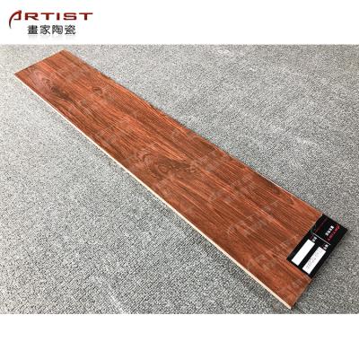 China Rustic Tiles China Manufactures Rustic Wood Look Ceramic Tiles For Flooring for sale