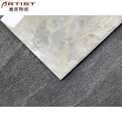 China Glazed Metallic Tiles Wide Striped Gray Marble Look Soft Matte Stone Bathroom Exterior Wall Tile For House Decoration for sale