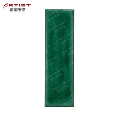 China High Quality Square Glass Tiles Rustic Wall Decoration Ice Split Black Glass Mosaic Marble Wall Tile for sale