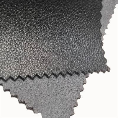 China Anti-rust supply solid color high quality microfiber leather fabric for furniture sofa chair car seat sofa for sale