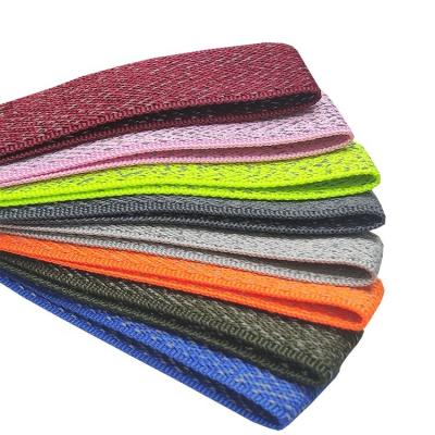 China Other Good Quality Polyester Webbing Hot Selling Reflective Strap For Shoe Making for sale