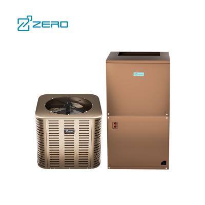 China Intelligent defrosting program ZERO Brand Commercial 15 SEER2 Outdoor Unit Air Handler Split Air Conditioners Ducted Split Light Commercial Air Conditioner for sale