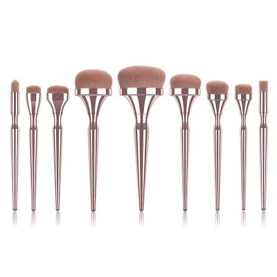 China Angular Blush Angled Blush Strokes For Makeup Brush Gold Plating Beauty Tool Amazon 9pcs Toothbrush Set Type Makeup Brush for sale