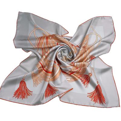 China China factory wholesale 100%silk feeling scarves for elegant women for sale