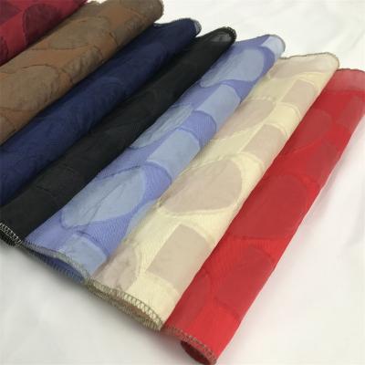 China Hot Sale Shrink-Resistant Organza Woven Jacquard Fabric Prom Banquet Gown Dress Clothing Fabric for sale