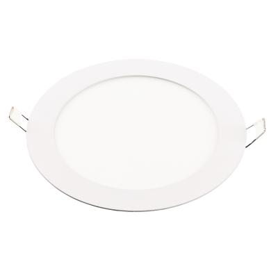 China 3000-6500k 3w24w (Adjustable) Slim Round Indoor Lighting Led Recessed Adjustable Panel Light for sale