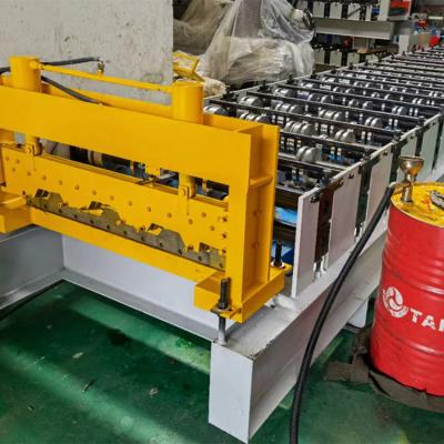 China Building Construction New Product Building Floor joists Roll Forming Steel Decking Floor Tile Making Machine for sale