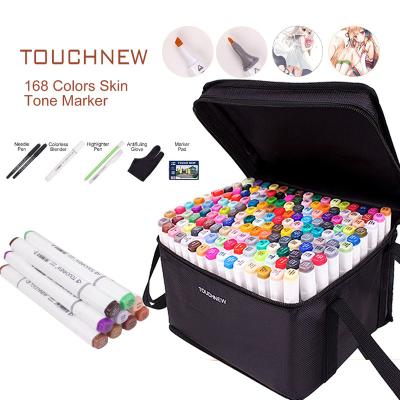 China Kids Paint Marker Touchnew 40 60 80 168 Color Alcohol Graphic Art Sketch Twin Marker Pens Gift Painting Art Drawing Marker/ for sale